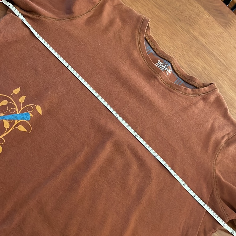 Woolrich Russet Bird Graphic Long Sleeve Top - Picture 6 of 7